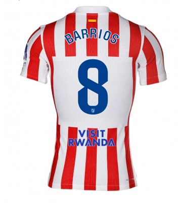 Atletico Madrid Pablo Barrios #8 Prima Maglia 2025-26 Manica Corta